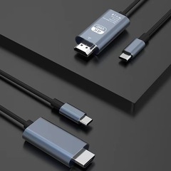 Type cはhdmiとスクリーンケーブル4k 60hzの高精細なスクリーンの中継線TypeCからHDMIビデオの中継器を回転します。