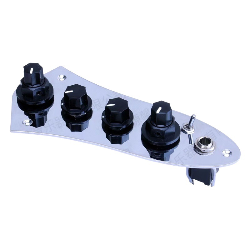 Accesorios de guitarra eléctrica JB circuito de control de placa de hierro bajo eléctrico circuito de control de ajuste de tono de volumen fábrica al por mayor