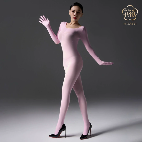 Pink [Feet-120D Velvet Onesie]