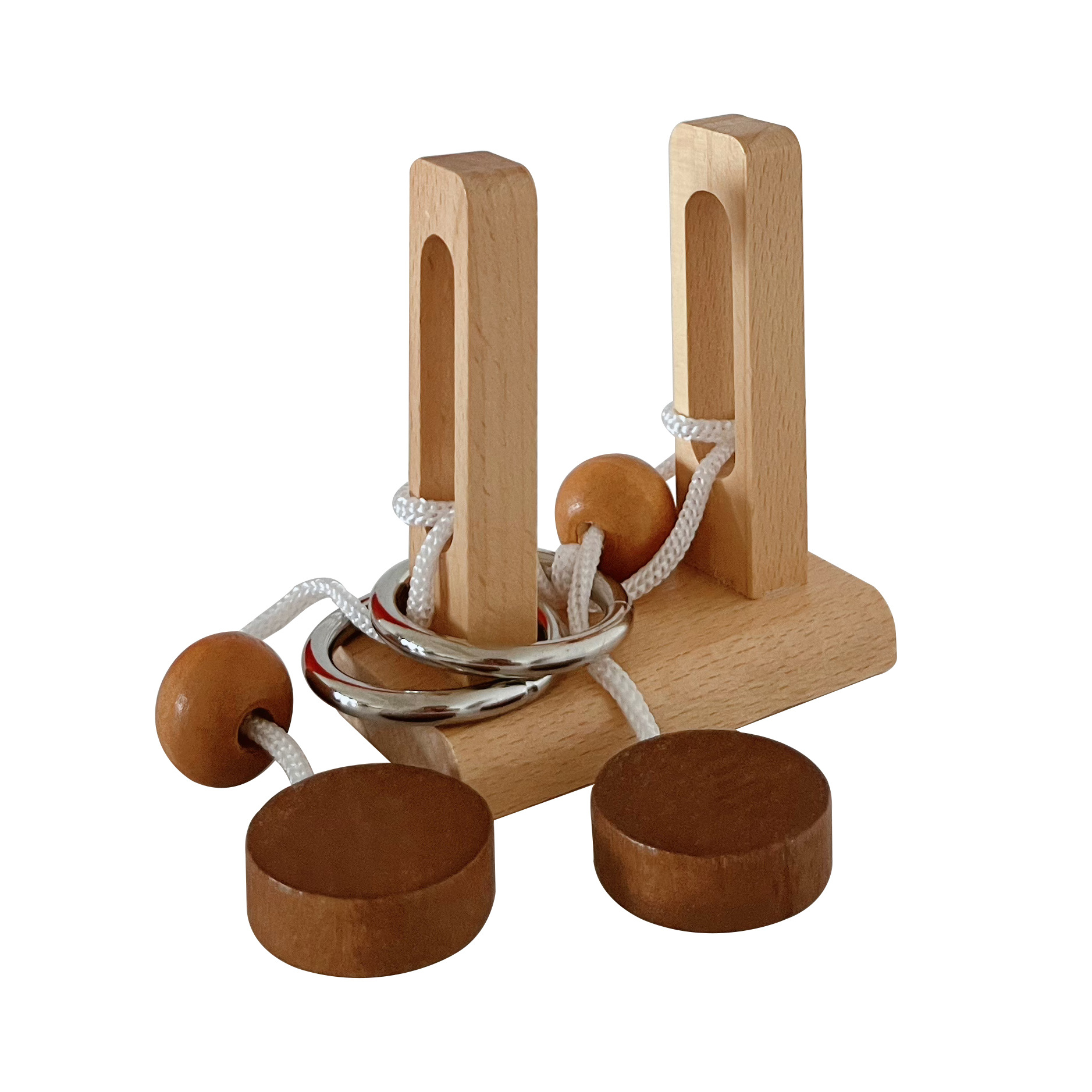 Cerradura de Kongming de juguete de madera para niños Cerradura de Kongming Cerradura de Luban Juego completo de embutir clásica de juguete de madera Cerradura de Kongming