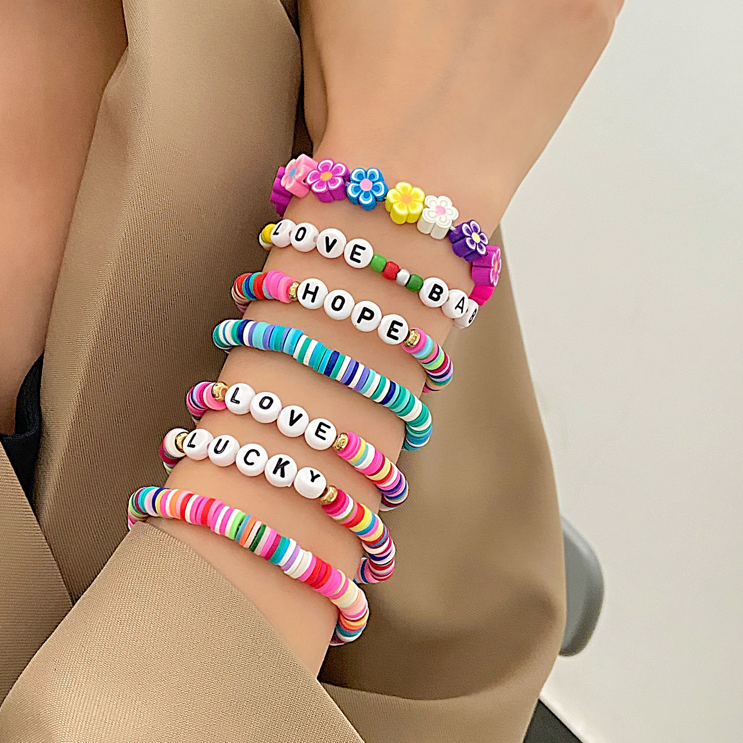 Cross-border Amazon Bracelet Colorful So...