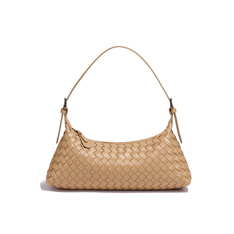 Women's summer new style woven bag, high-end single-shoulder and crossbody bag, versatile and fashionable handbag