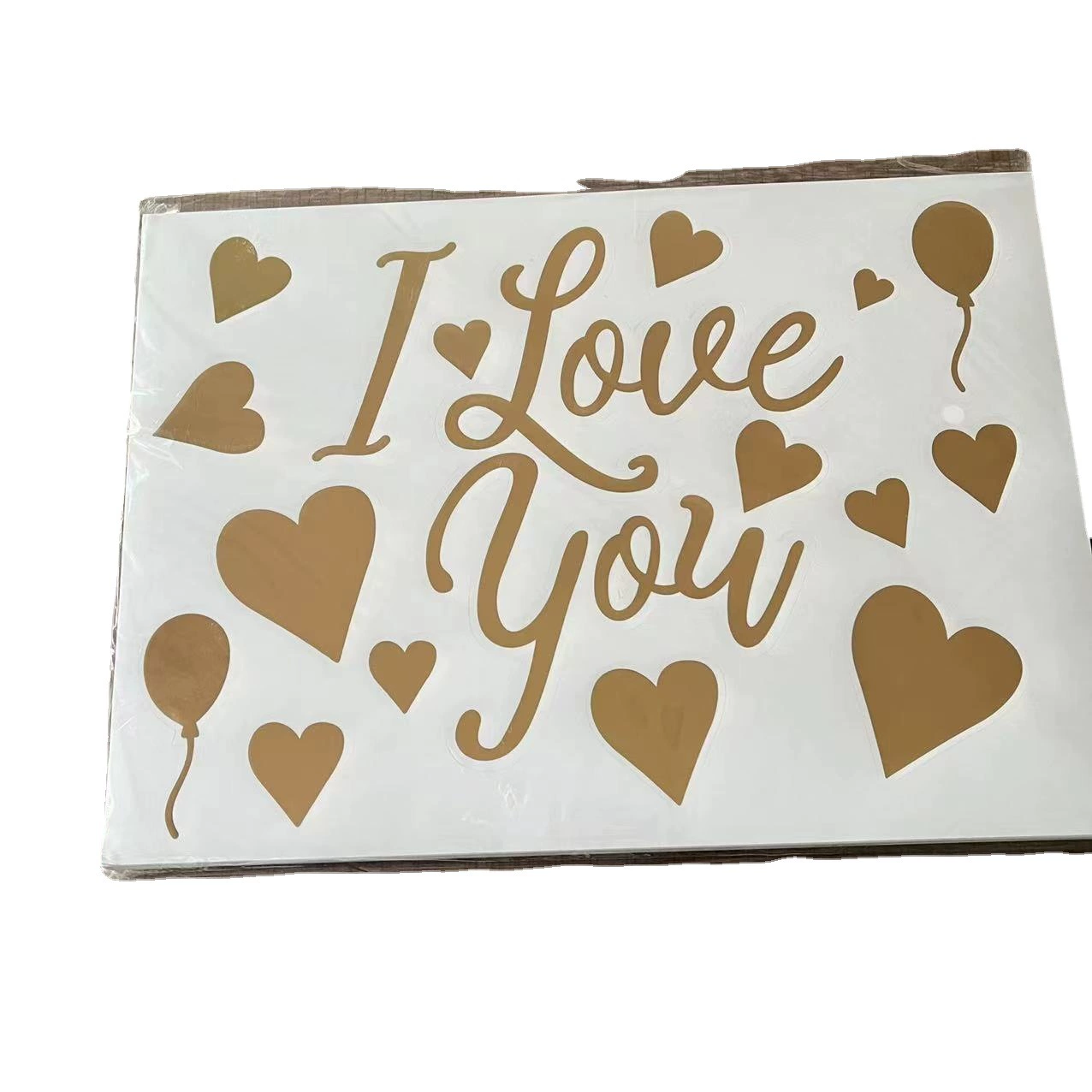 Transparent sticker, balloon, new collection, DIY