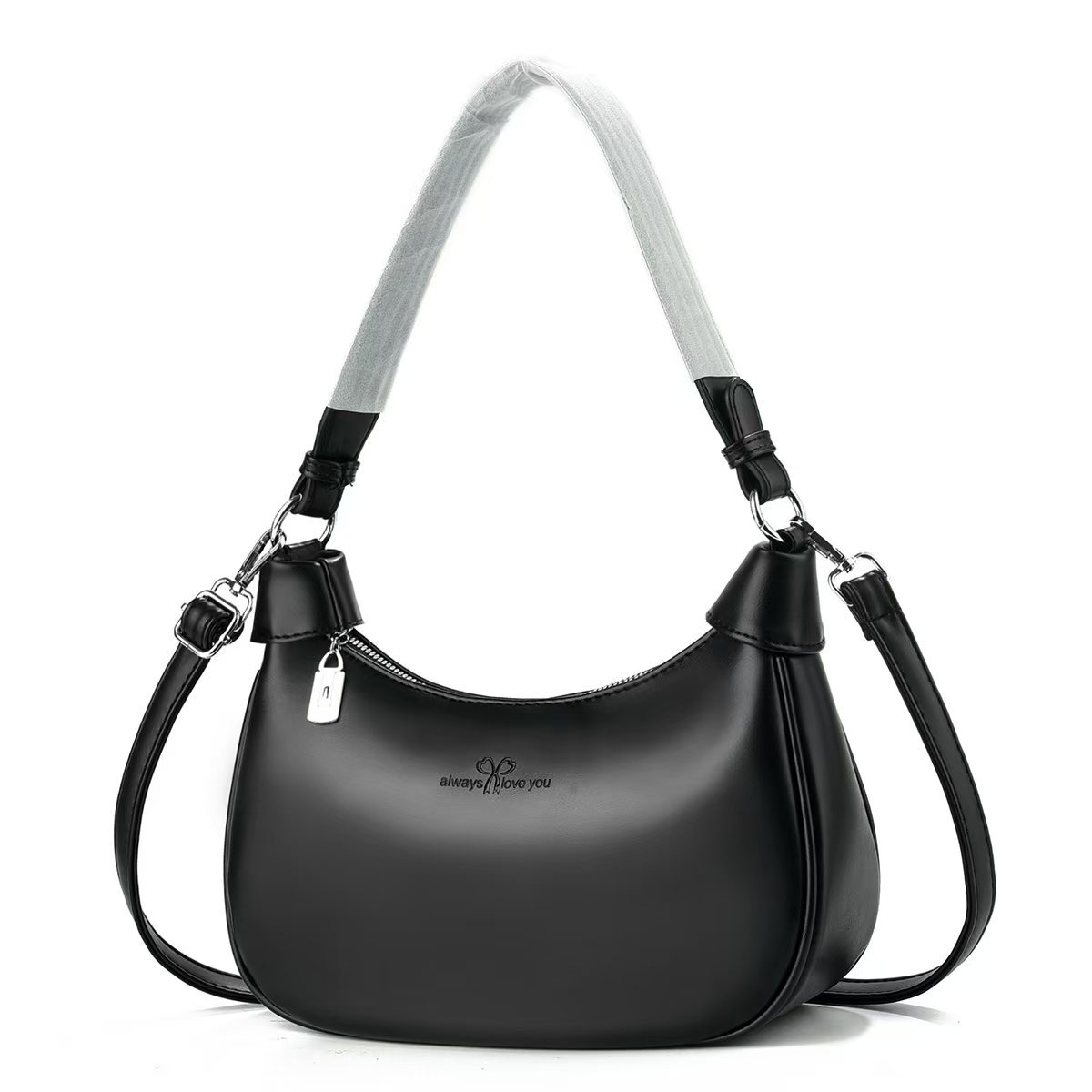 腋下包包2025新款时尚简约大气个性单肩斜挎女包百搭休闲手提女包