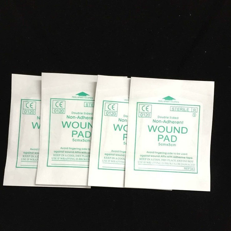 Аксессуары для аптечки, принадлежности из нетканой ткани, впитывающая прокладка, кусок марли 5*5 см, повязка на рану/вспомогательная прокладка