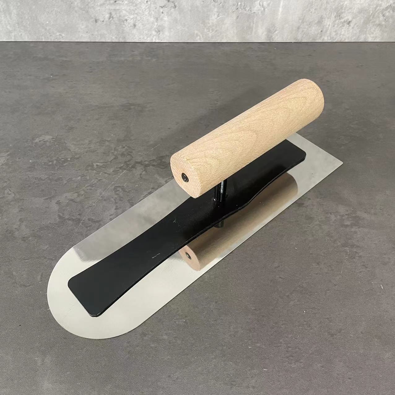 新款圆角尖角方角不锈钢抹刀艺术涂料马来漆灰泥收光硅藻泥抹泥刀