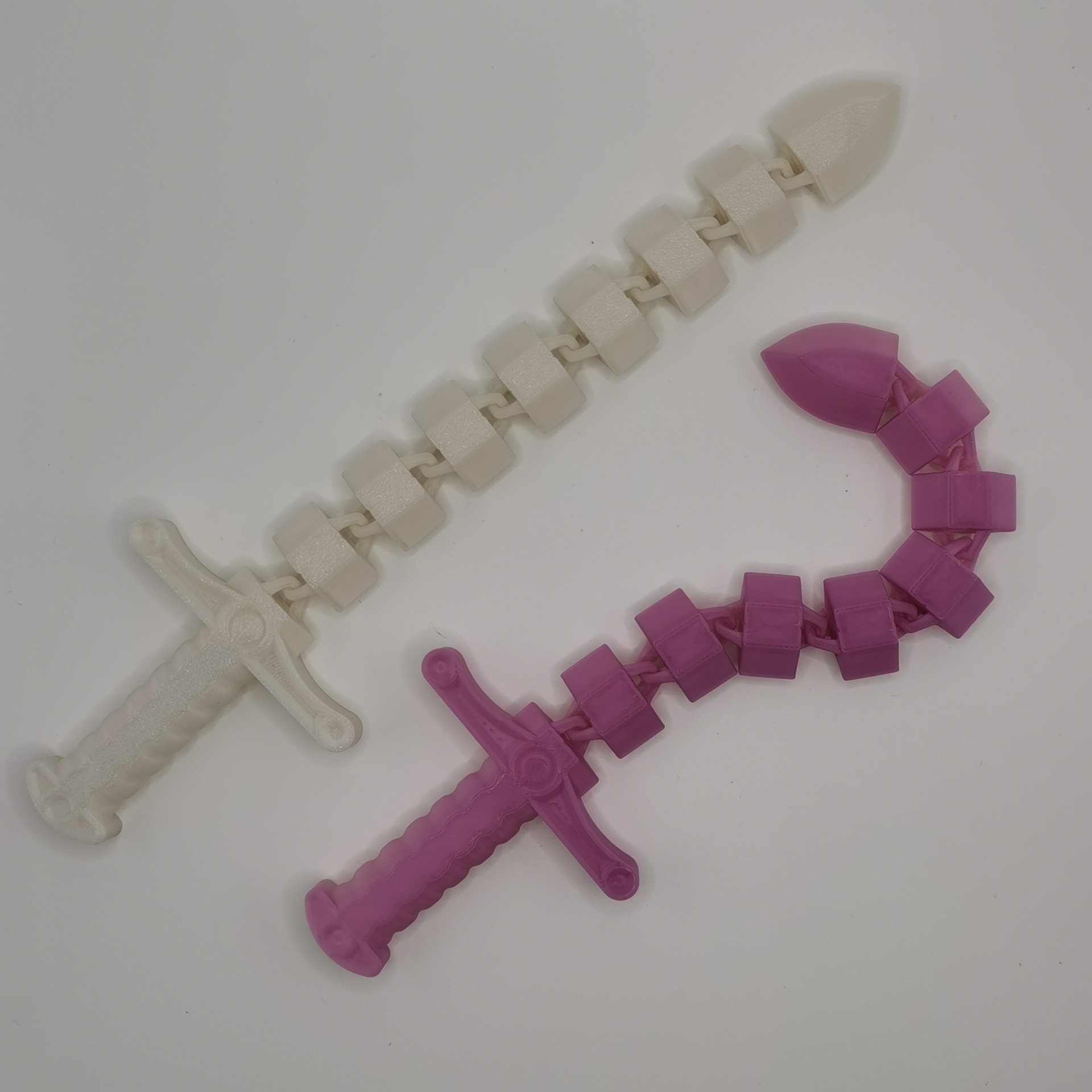 빛이 변합니다 - 흰색에서 빨간색으로