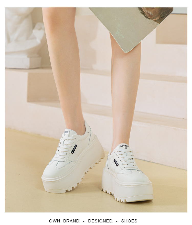 Vielseitige Damen Freizeitschuhe Mit Dicker Sohle Für Herbst_voghion.com