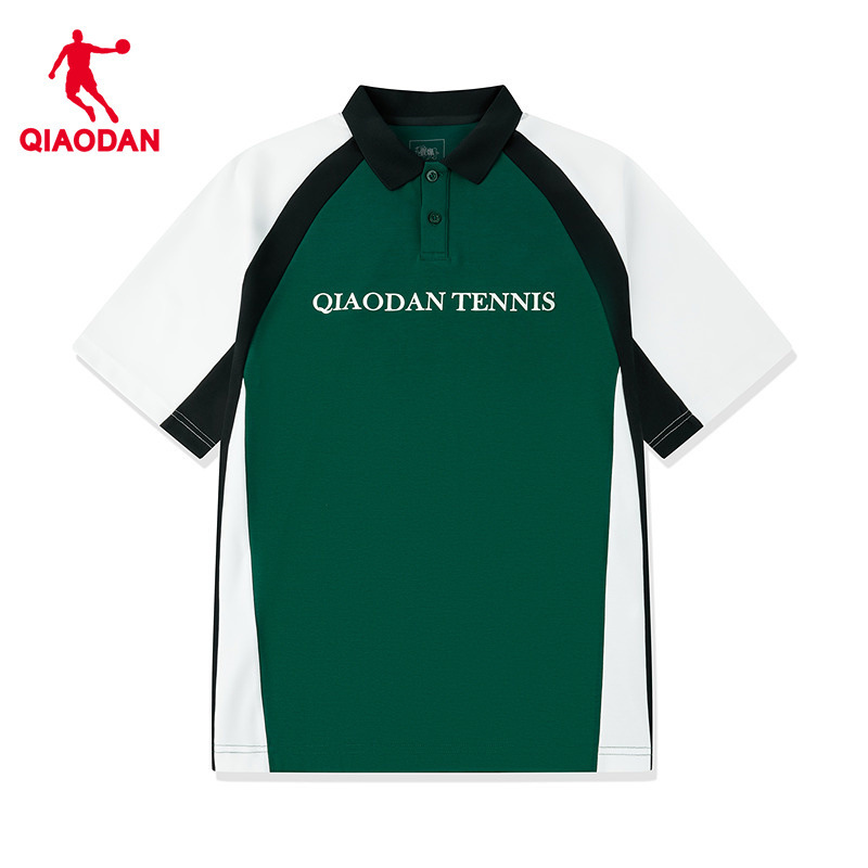 Jordan Short-Sleeved Polo Shirt Men's 2025 Summer New Shopping Mall Same Style Contrasting Color Fashion Casual Versatile Short t