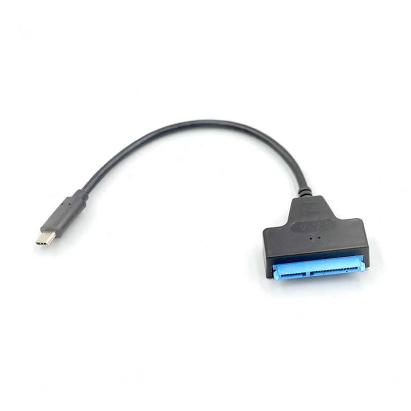 USB3.0 al cable externo del adaptador del disco duro de SATA cable mecánico de estado sólido del disco duro de 2,5 pulgadas Cable de impulsión fácil del usbtosata