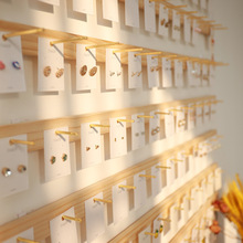 韓國飾品耳釘耳環耳飾架子掛牆式創意發夾飾品展示架陳列架