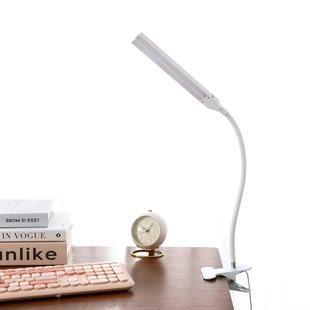 Double-headed desk lamp eye protection dimming clip USB plug-in LED night light student children dormitory reading bedside desk lamp