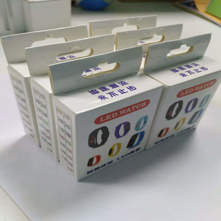 Браслет, цифровые часы, коробка, упаковка, оптовая закупка