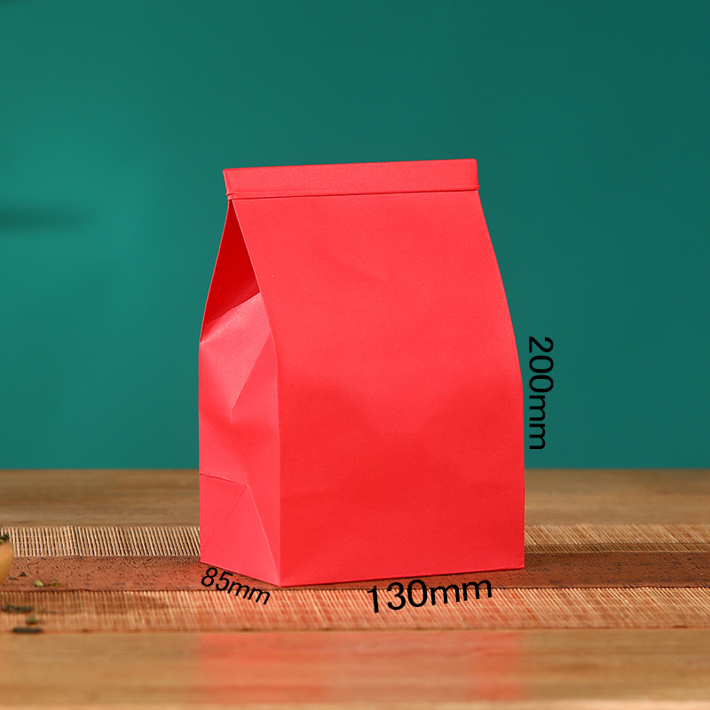 창 없는 빨간색 중간 크기 13*8.5*20-25개-크래프트 지