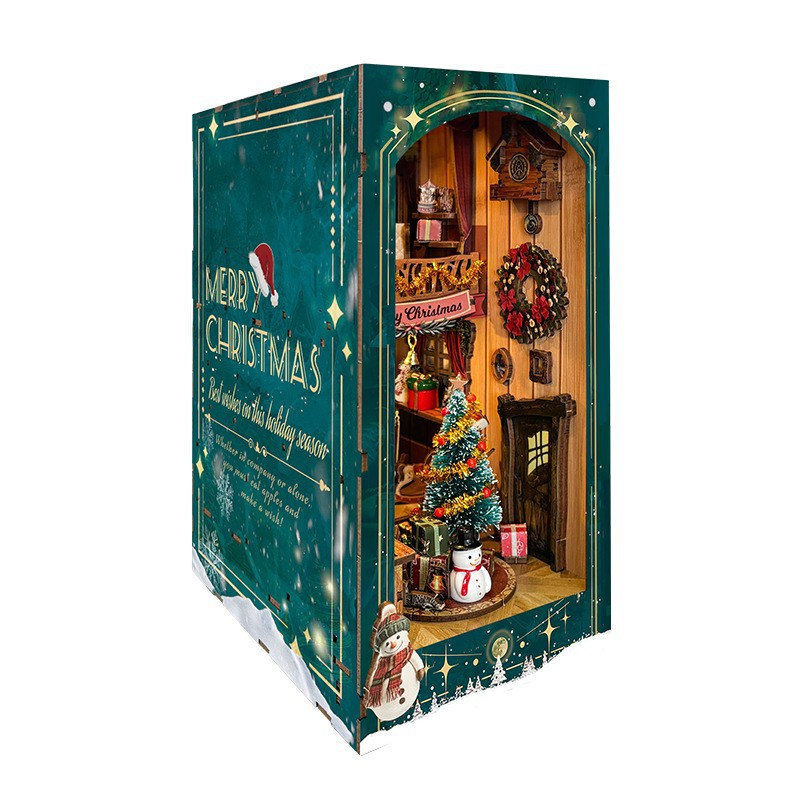 Libro emergente 3D Booknock de edición limitada de Navidad de Joincon, modelo hecho a mano.