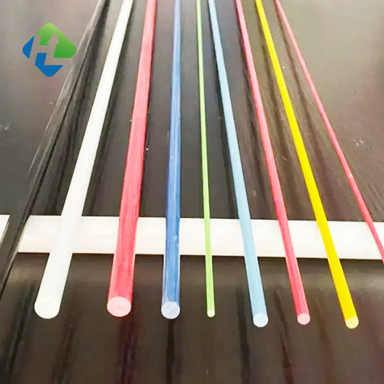 Agricultural glass fiber rod small arch shed support vegetable greenhouse support rod vegetable field seedling shed arch rod solid rod