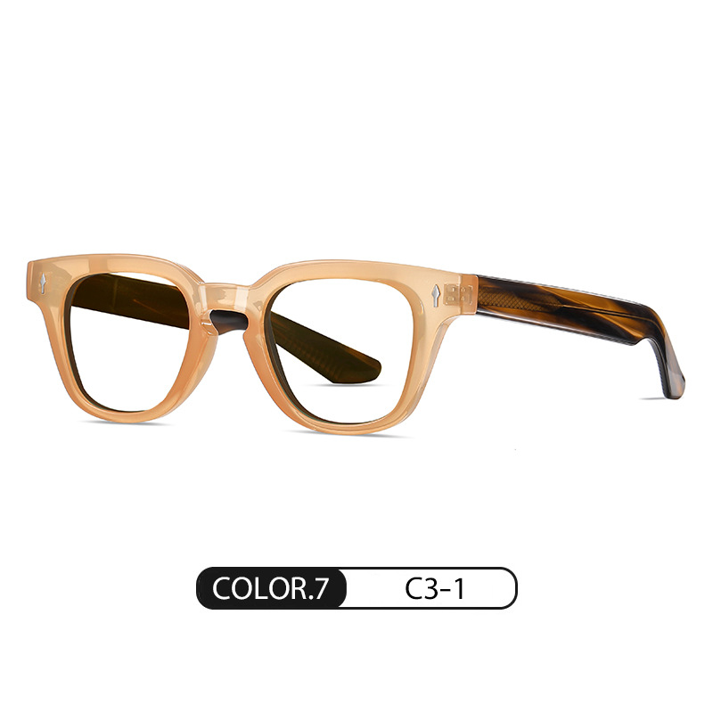 Placa anti-azul gafas de luz S31110 moda hombres y mujeres de las mismas gafas de sol redondas retro gafas de sol polarizadas europeas y americanas