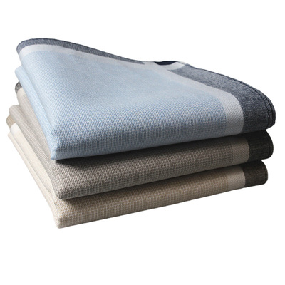old-fashioned Light colour Duantiao Handkerchief pure cotton Handkerchief classic Retro Handkerchief Send their elders Amazon product 43 centimeter