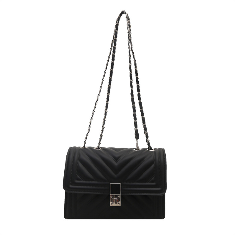 Textura Lingge nicho bolso femenino 2025 verano nuevo estilo moda cadena todo fósforo ins bandolera estilo occidental