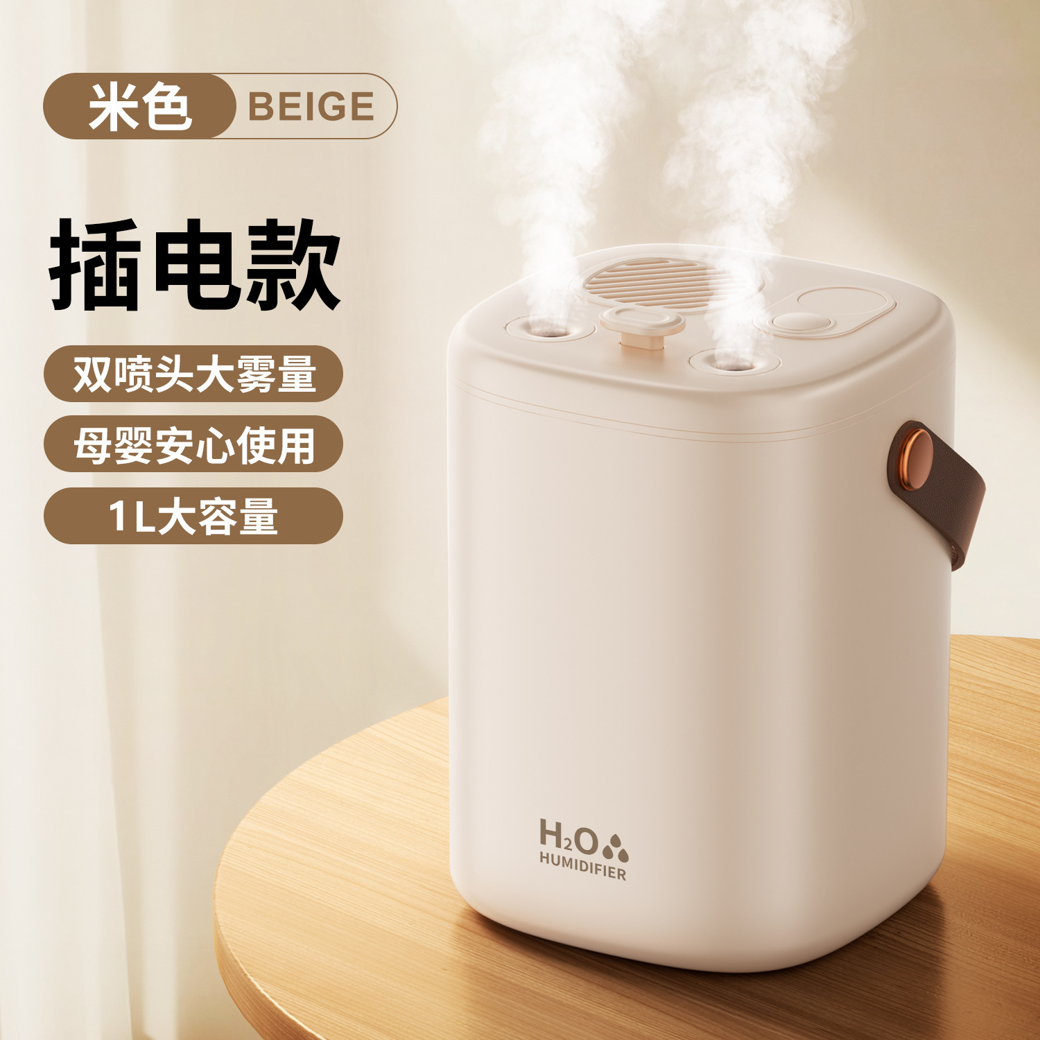Plug-in-rice white