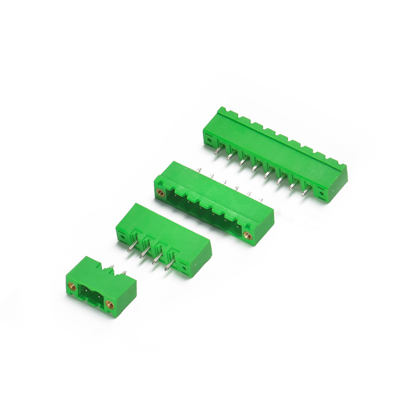 2edgk dm-508耳付きスプリング式押し端子プラグ溶接pcb板ソケット溶接板端子セット|undefined