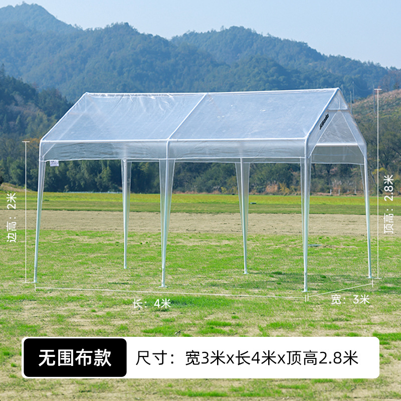 Tienda de mercado de celebridades de Internet al aire libre, toldo, carpas transparentes, parabrisas de otoño e invierno, restaurante a prueba de frío, jardín de flores