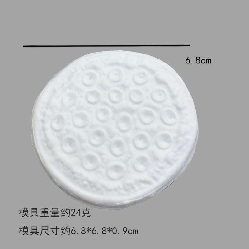 荷花莲蓬荷叶系列硅胶模具DIY翻糖糖艺面塑模DIY仿真荷花黏土模具|undefined