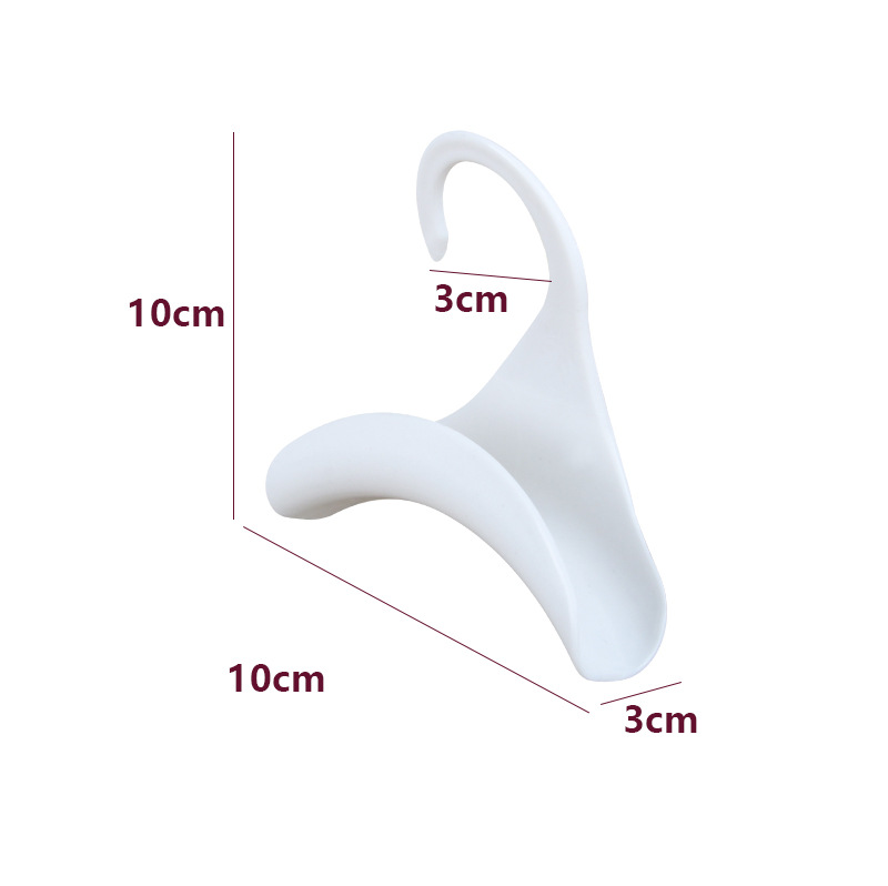 Plastic Material Bag Hook Wardrobe Tie Silk Scarf Seamless Storage Rack Leather Bag Display Rack Home Arch Hanging