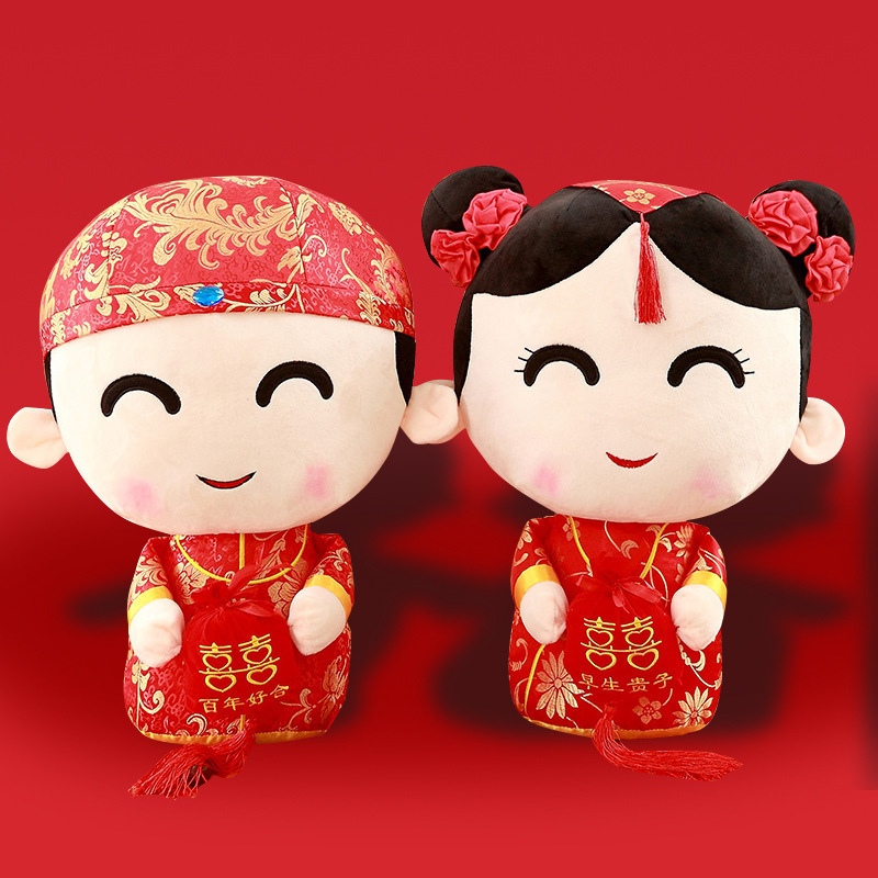 新型結婚祝い新婚人形と結婚ベッドのペア|undefined