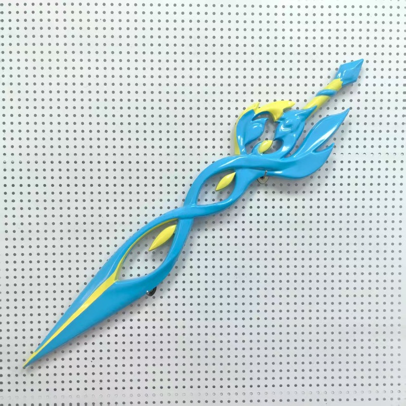 アニメゲーム周辺プラスチックPU材質模型兵器COS道具武器置物玩具未開刃模型|undefined