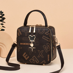 Women's 2024 New Fashion Trend Shoulder Handbag Crossbody Bag with Wide Strap, Dropshipping One Piece