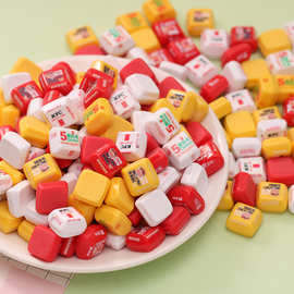 仿真肯德基麦乐鸡KFC汉堡盒子 树脂迷你盒亲子diy小食玩玩具零食