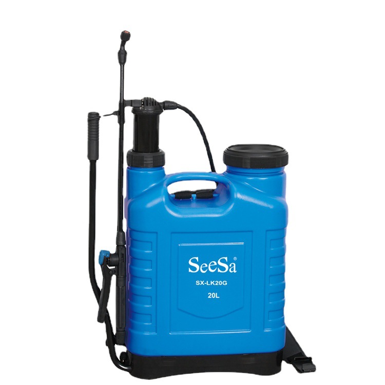 Máquina de pulverización de pesticidas manual municipal mochila máquina de pulverización de pesticidas de jardín agrícola pulverizador neumático de árboles frutales antiepidémicos