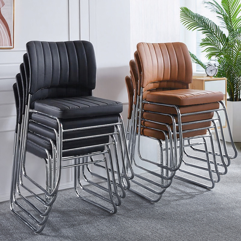 Office Desks and Chairs, Simple Conference Room, Comfortable Sedentary Leather Mesh Backrest Gaming Chair, Factory Direct Supply of Office Furniture