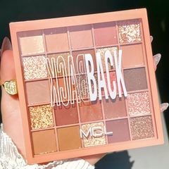 MGL 25-color eyeshadow palette pearlescent matte earth-color glitter earth-color niche brand multi-color large palette for girls