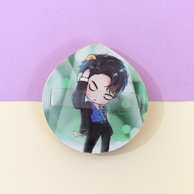 100 puntos de algodón de azúcar soplo Q bomba fábrica realista personalizado estilo lindo poliuretano maquillaje esponja impresión de cojín de aire