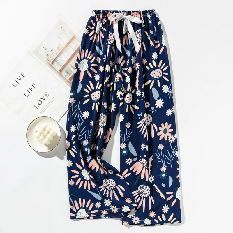 (Cross-border trading), summer thin comfortable cartoon trousers, oversize