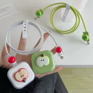 Apple, милое зарядное устройство с зарядкой, защитный чехол, 20W