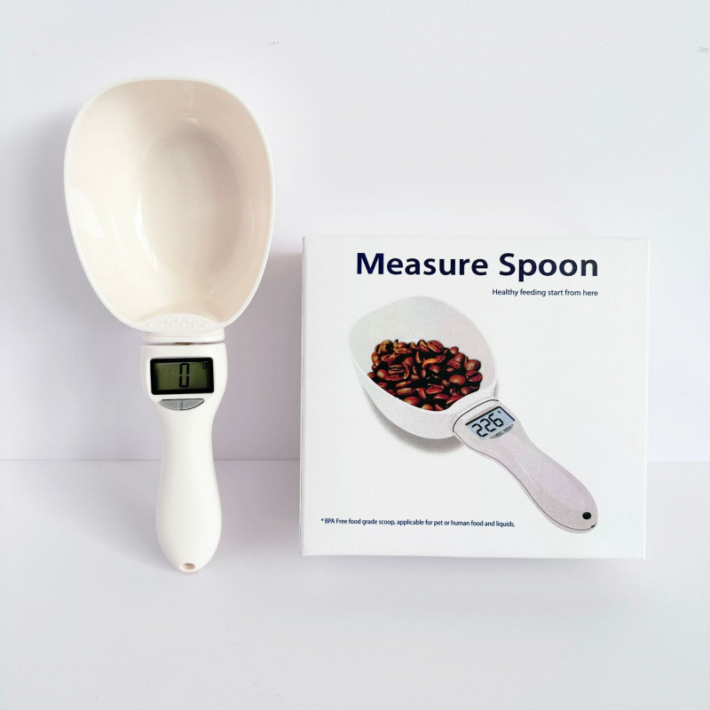 Household Pet Dog Food and Cat Food Scale 800g Handle Spoon Scale Large Spoon Nutrition Scale Mini Food Supplement Digital Scale Household Pet Dog Food and Cat Food Scale 800g Handle Spoon Scale Large Spoon Nutrition Scale Mini Food Supplement Digital Scale