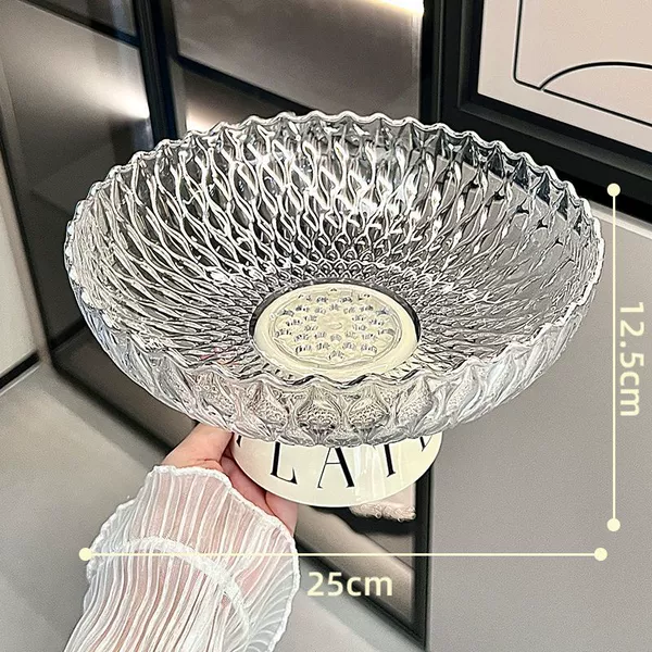 Wave drainage fruit plate [Transparent confession]
