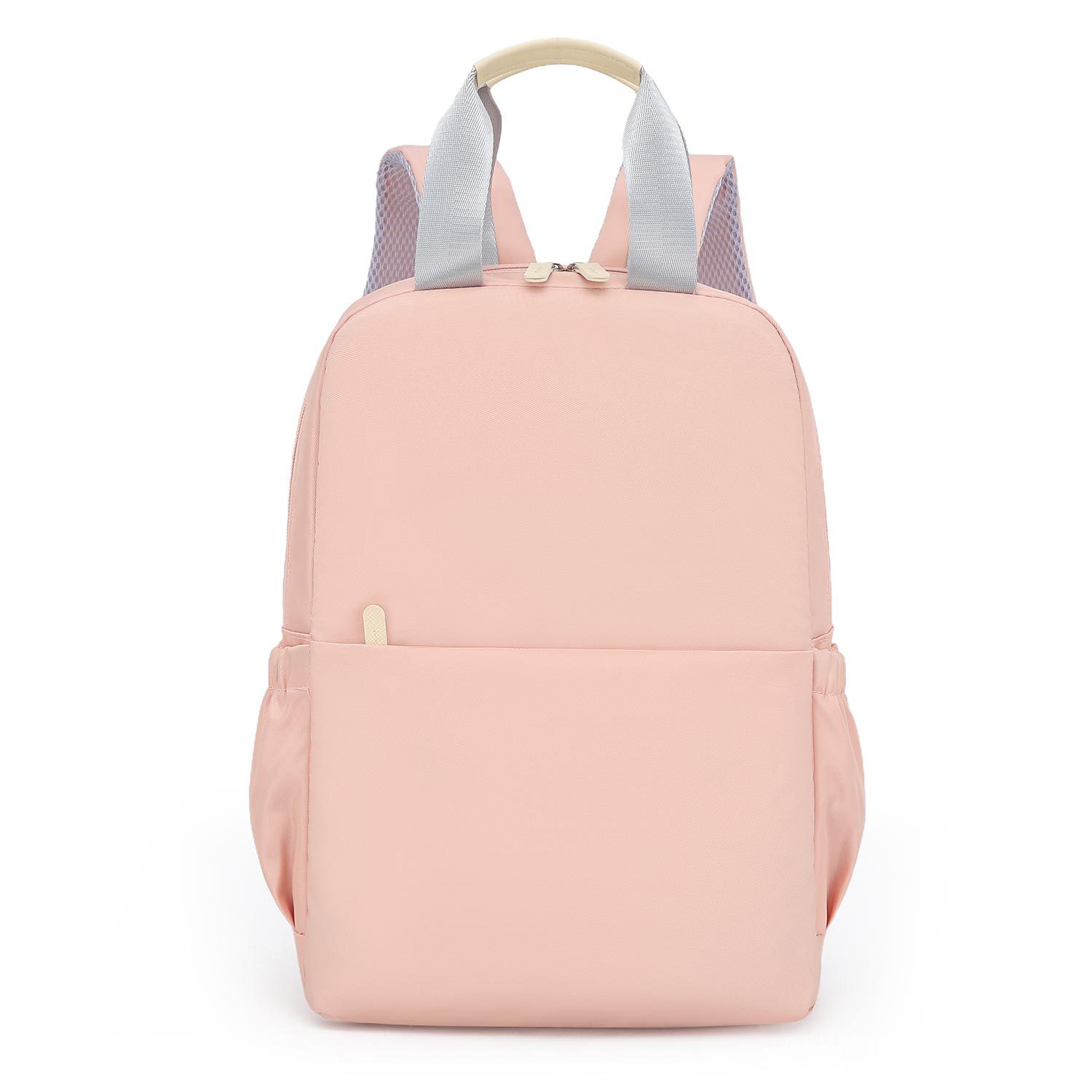 Logotipo imprimible bolsa para computadora portátil mochila de tela Oxford para mujer mochila ligera y simple de 14 pulgadas mochila escolar para estudiantes