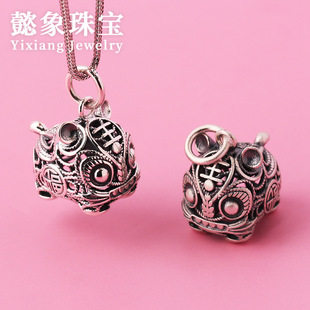 S925�y��Ф�������U���ϻ������͹��ֹ������Ʒdiy����������l