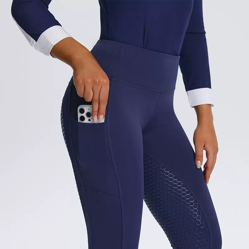 马术裤2025专业马裤男女马术服骑士装备蜂窝硅胶防滑骑马裤工厂批