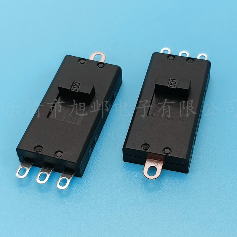 三档拨动开关 四脚0-1-2-3档推动开关 吹风机电热毯档位开关