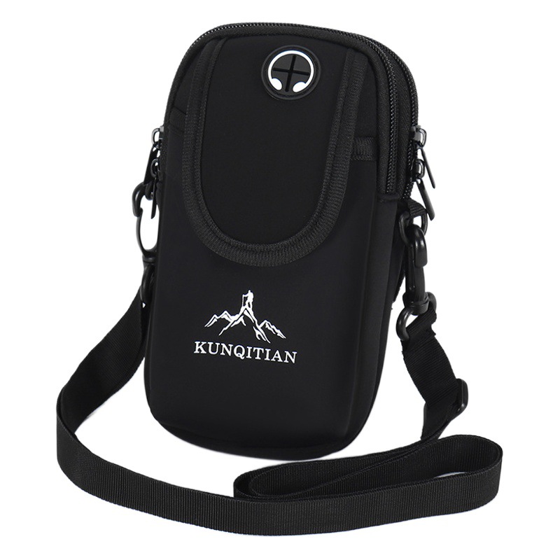New Sports Arm Bag Outdoor Fitness Running Mobile Phone Arm Bag Men's and Women's Riding Wrist Bag Arm Belt Bag Lightweight