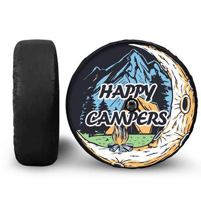 Spare wheel cover, Beach Pattern Car Tire Cover - 14in-zysfc02401bz11-1