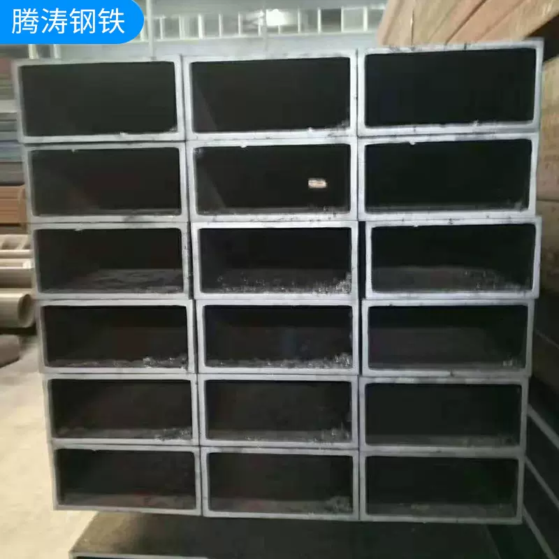Q345无缝方矩管加工焊接方管切割小口径方通管矩形无缝方管厂机械
