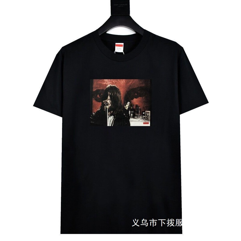 In-Stock Trendy Brand Print Sup19Ss Black Sabbath Band Tee Printed Short-Sleeve T-Shirt Wholesale