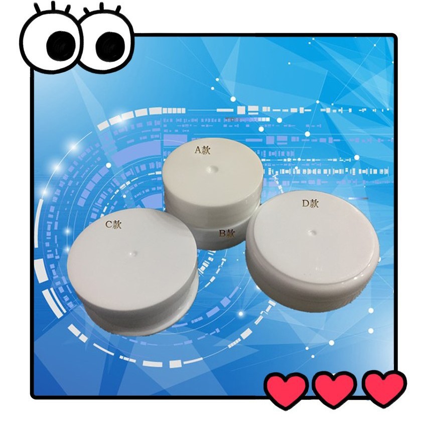 批发 卸甲巾洗甲巾盒 白色盒 塑料盒美甲工具