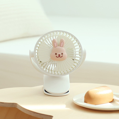 Korean ins stroller small fan baby stroller sliding baby artifact office desktop convenient silent electric fan